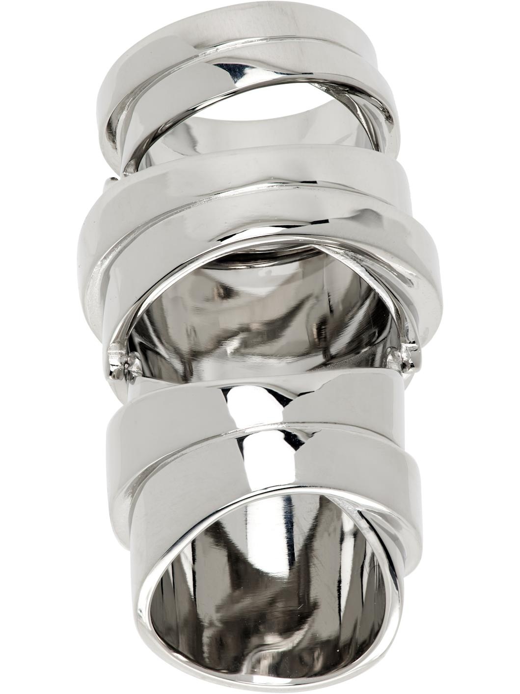 Silver Numeric Ring - 2