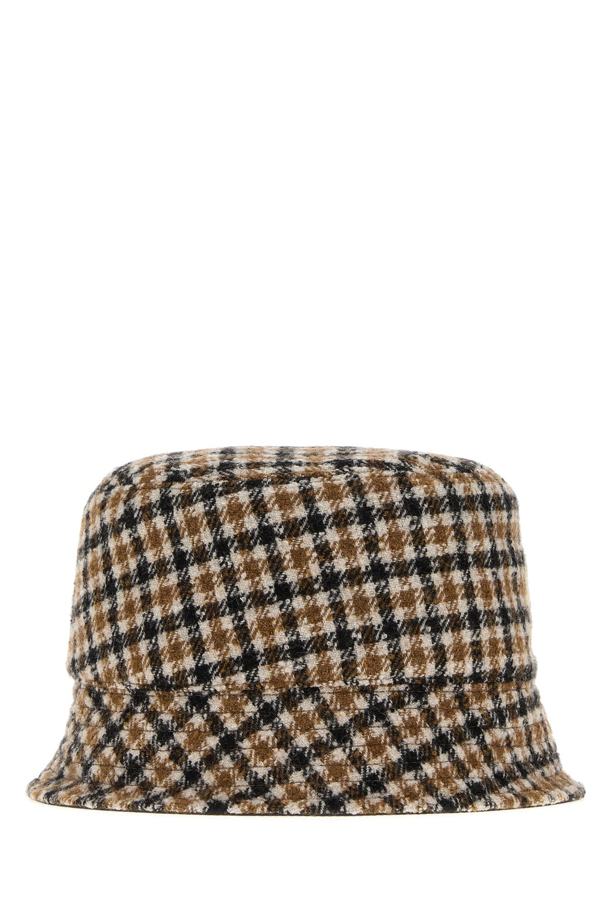 Embroidered wool blend reversible bucket hat - 2