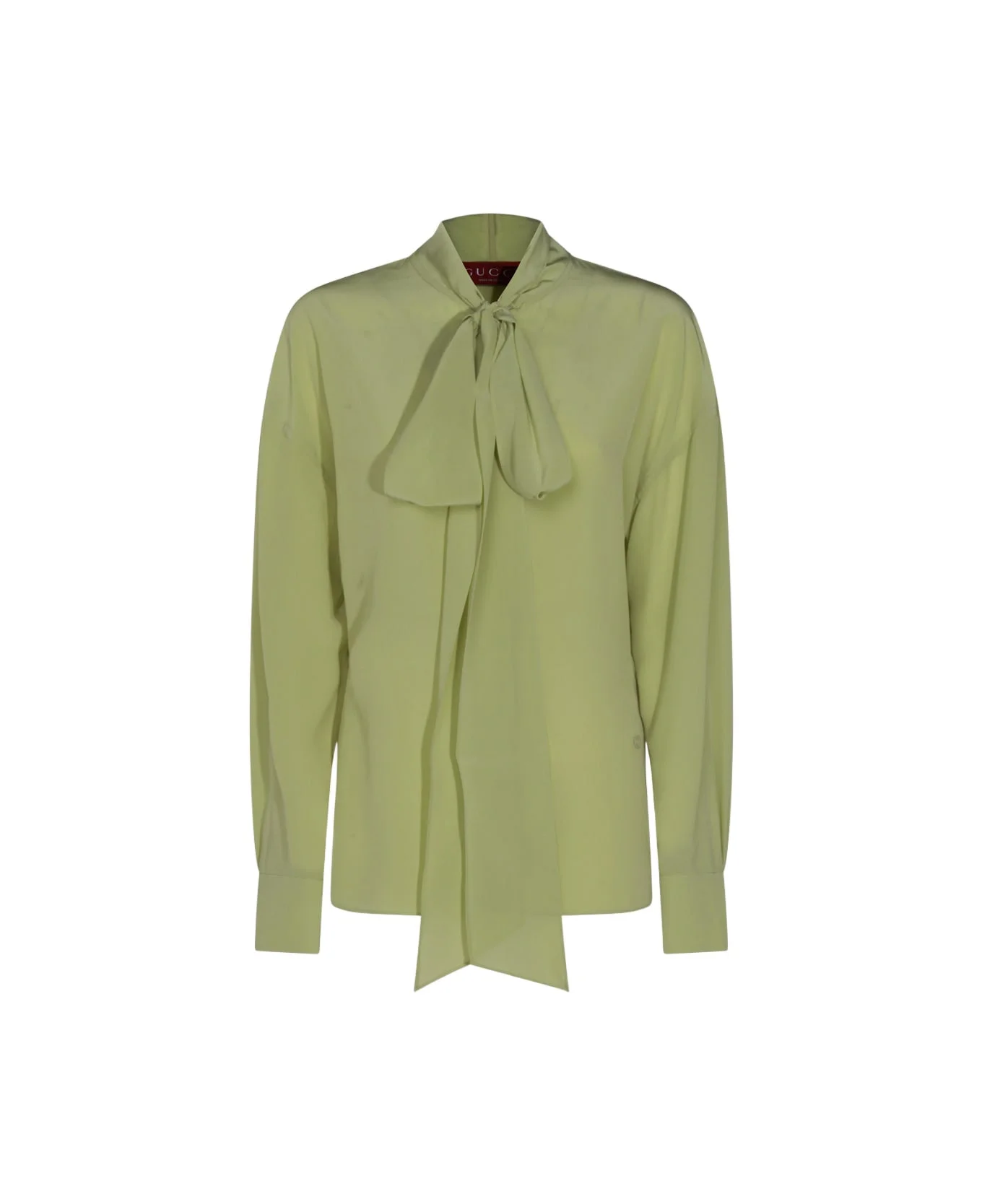 Light Green Silk Shirt - 1