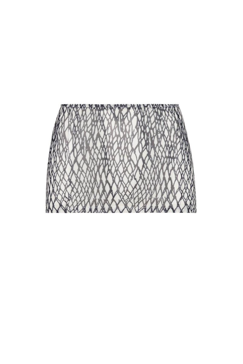 miaou ELEKTRA SKIRT - BLACK LATTICE outlook