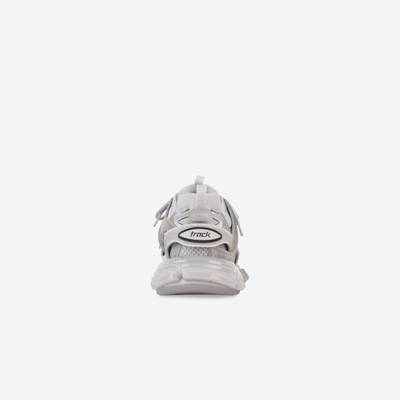 BALENCIAGA Men's Track Clear Sole Sneaker in Grey outlook