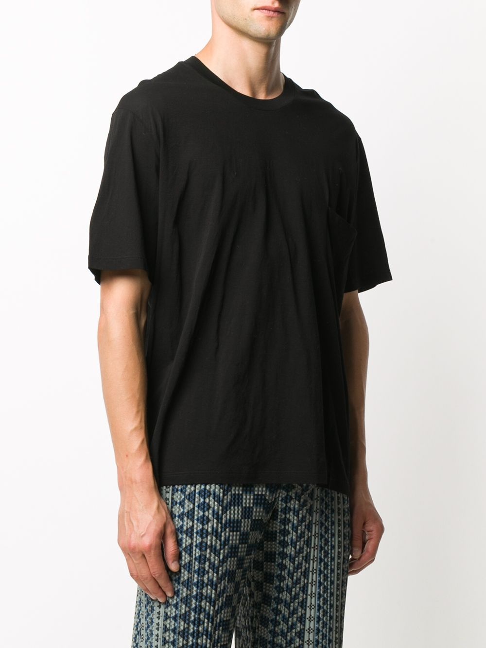 boxy-fit patch pocket T-shirt - 3