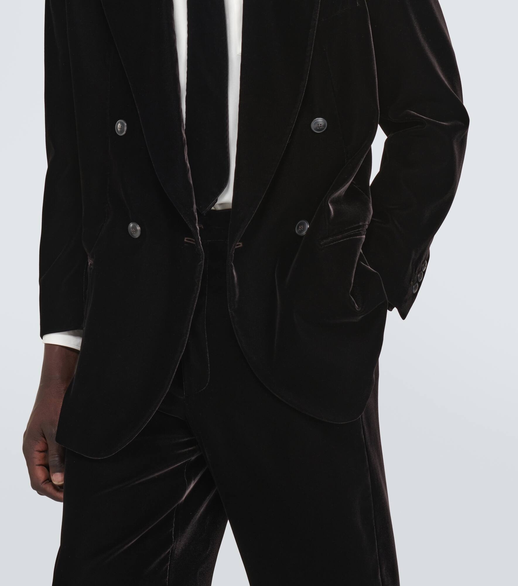 Velvet blazer - 5