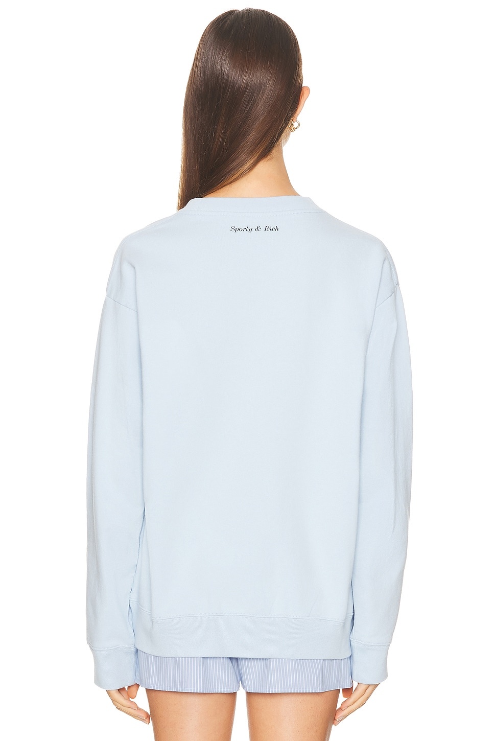 Wellness Club Flocked Crewneck Sweatshirt - 3