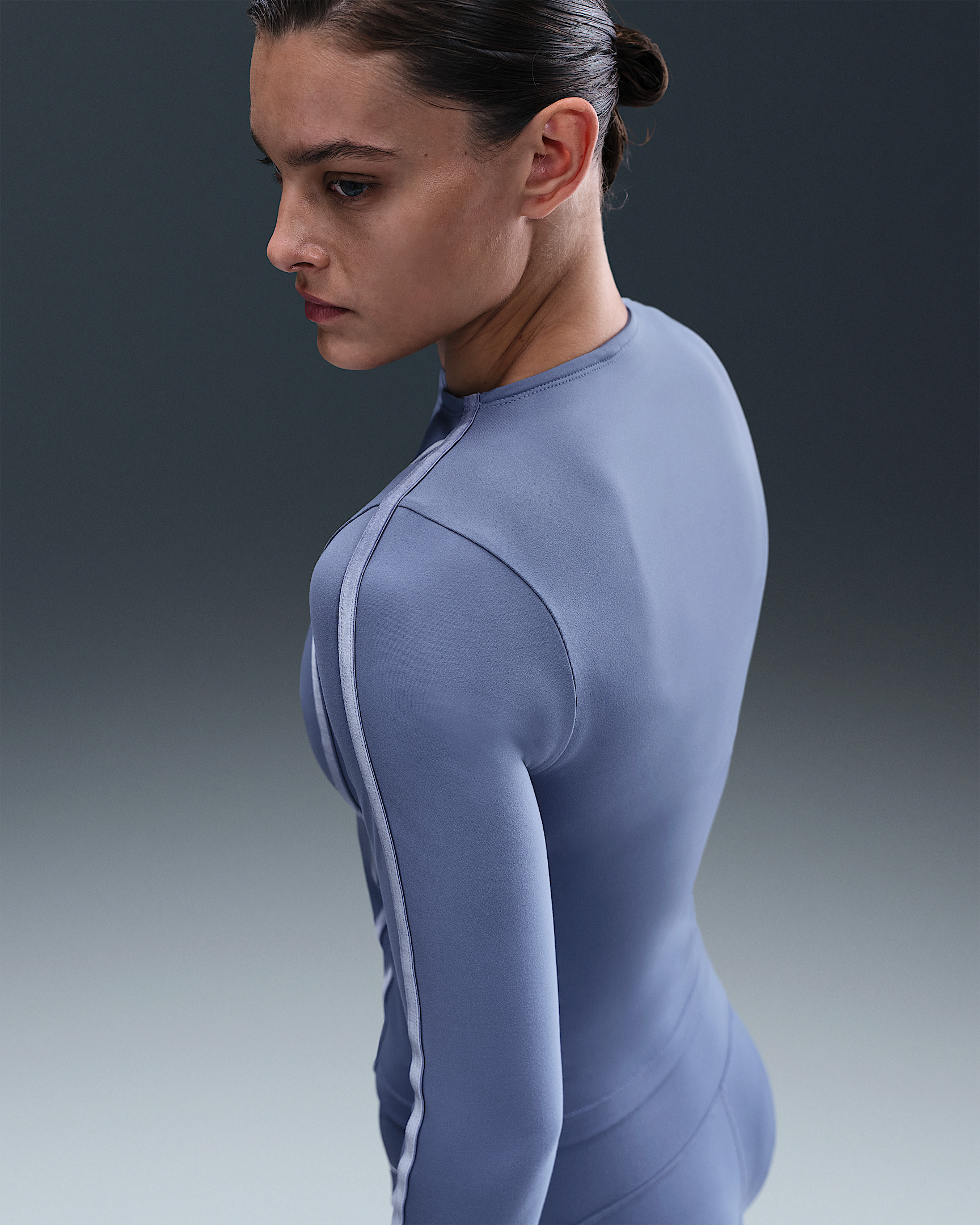 Nike One Fitted Women's Dri-FIT Long-Sleeve Top - 2