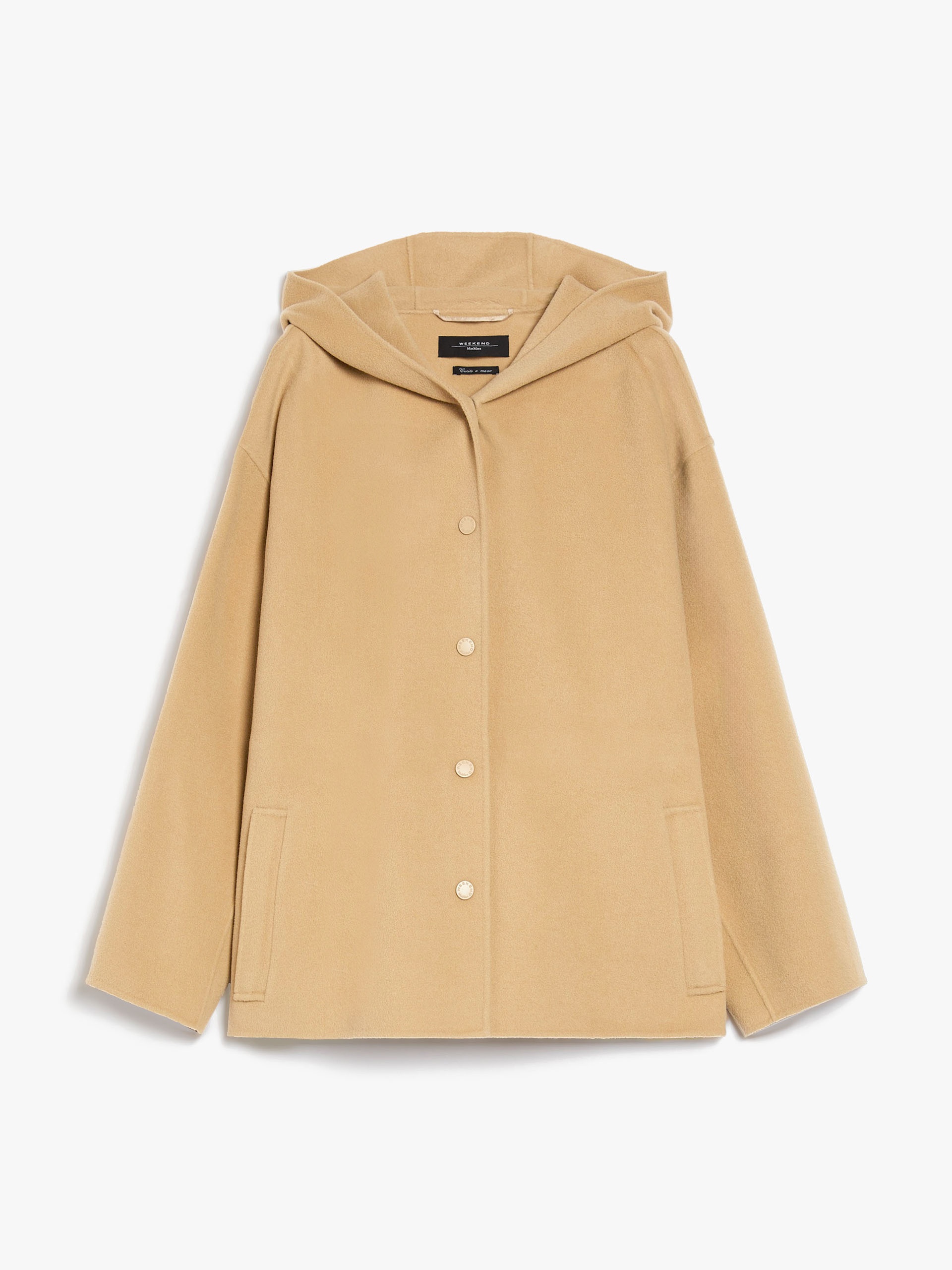 GENNAIO Hooded wool coat - 1