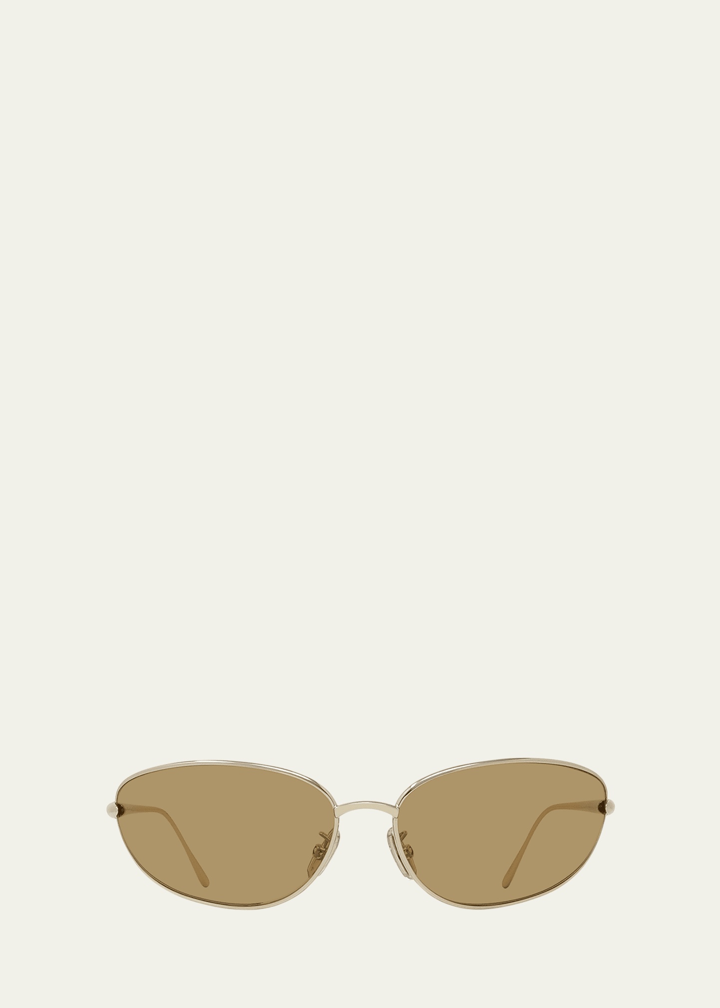 Signature Wrap Around Metal Sunglasses - 1