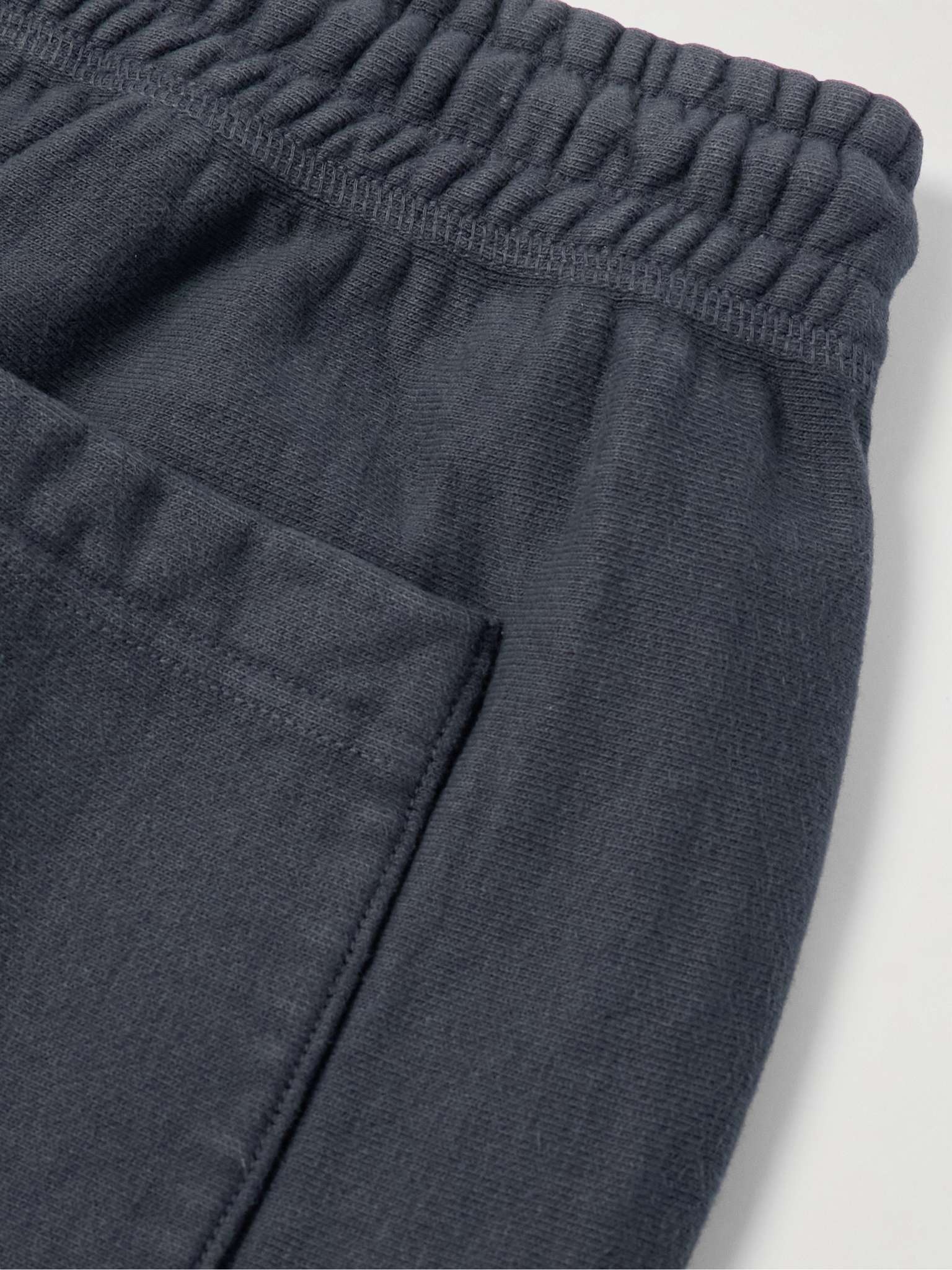 Tapered Logo-Print Cotton-Blend Jersey Sweatpants - 5