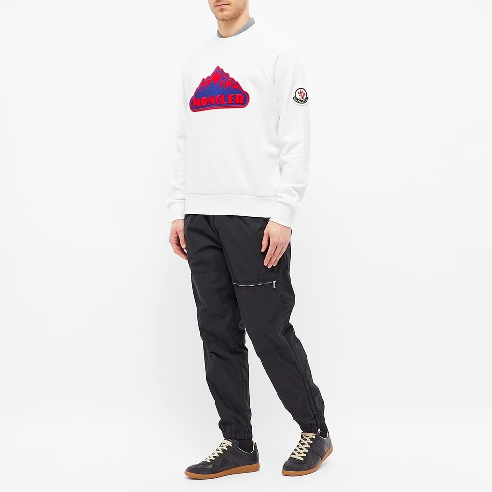 Moncler Mountain Icon Logo Crew Sweat - 6