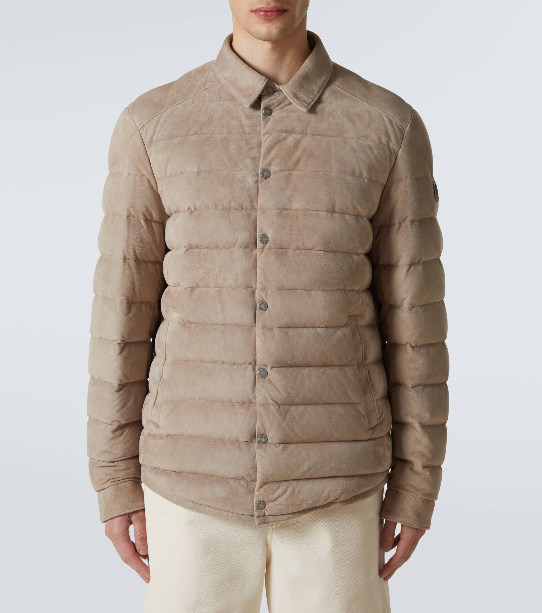 Etale suede down jacket - 3