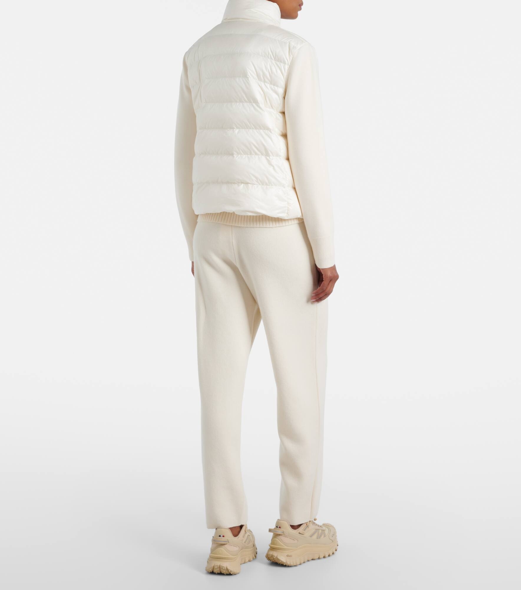 Down-paneled cardigan - 3