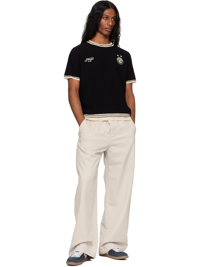 Andersson Bell Black Football Short Sleeve T-shirt outlook