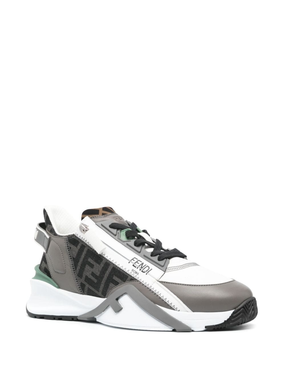 Flow FF-jacquard sneakers - 2