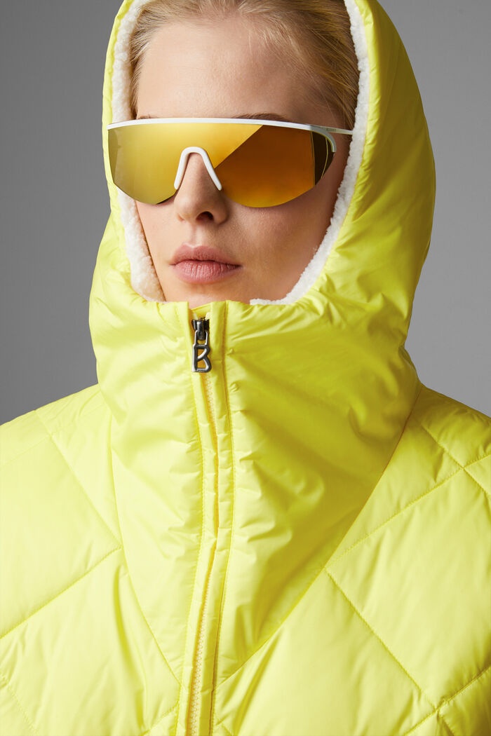 Marla Quilted waistcoat in Yellow - 5