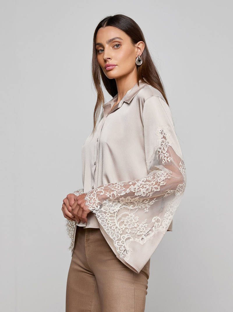 Capri Lace Sleeve Blouse 4