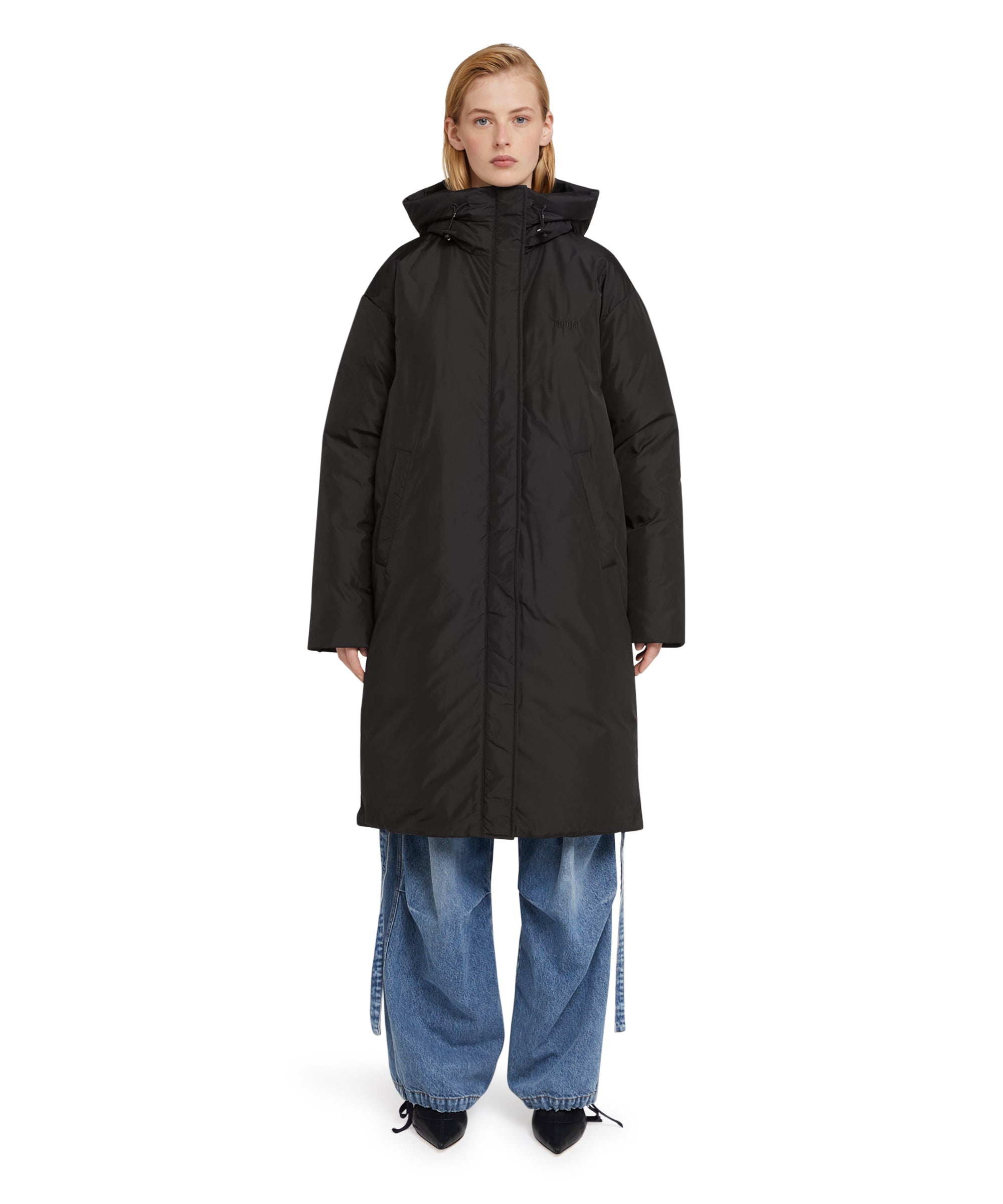 "Ripstop Nylon" long down jacket - 2