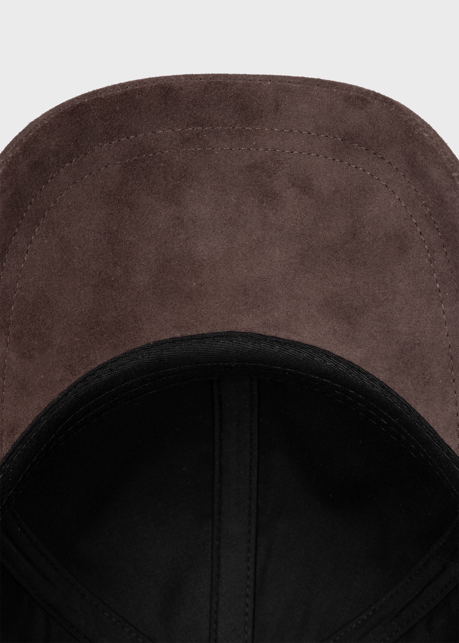 Brown Suede Baseball Cap - 4