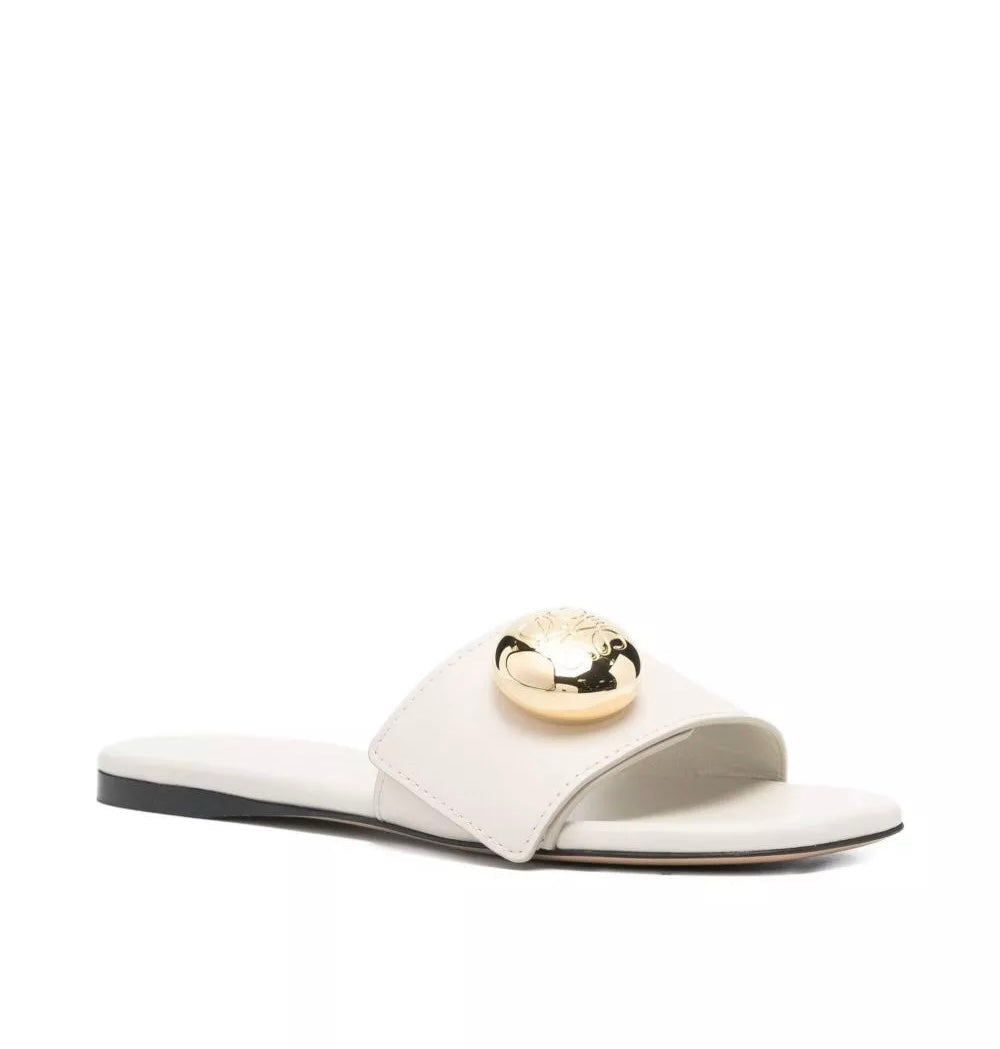 LOEWE Pebble slide in soft calfskin - 2