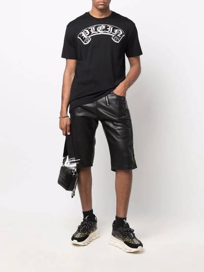 PHILIPP PLEIN embellished-logo T-shirt outlook