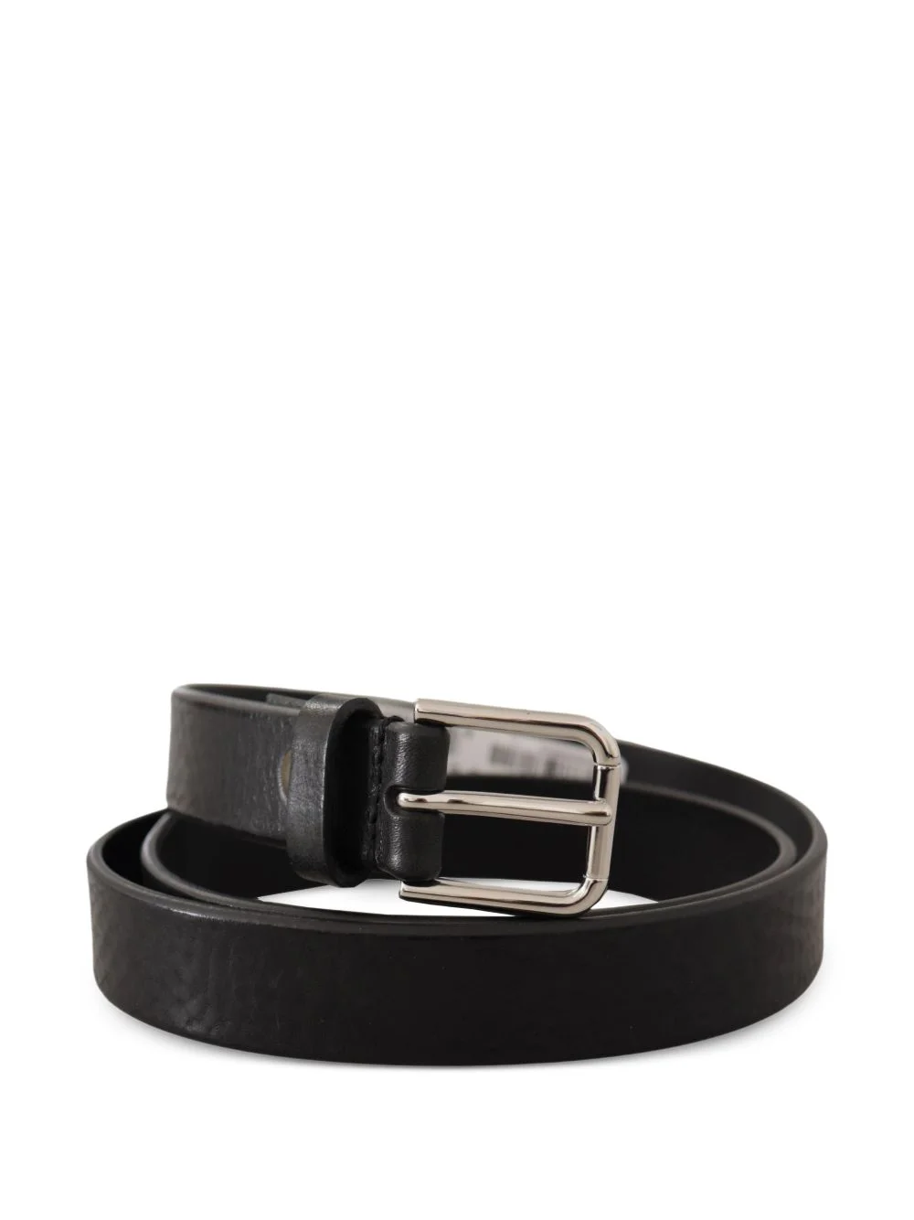 logo-engraved buckle belt - 1