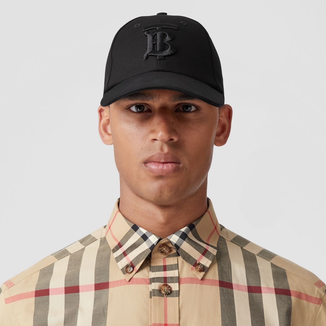 Contrast Check Cotton Shirt - 3