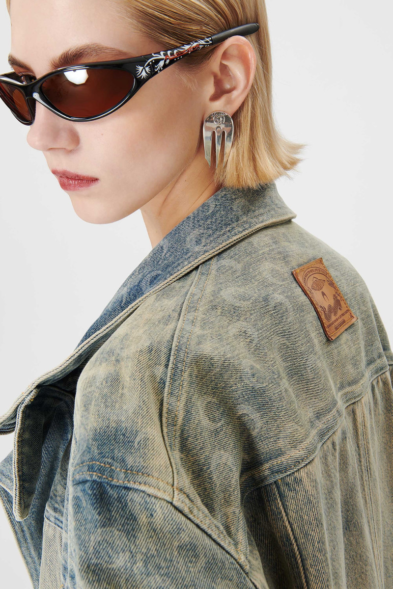 Regenerated Denim Parka 4