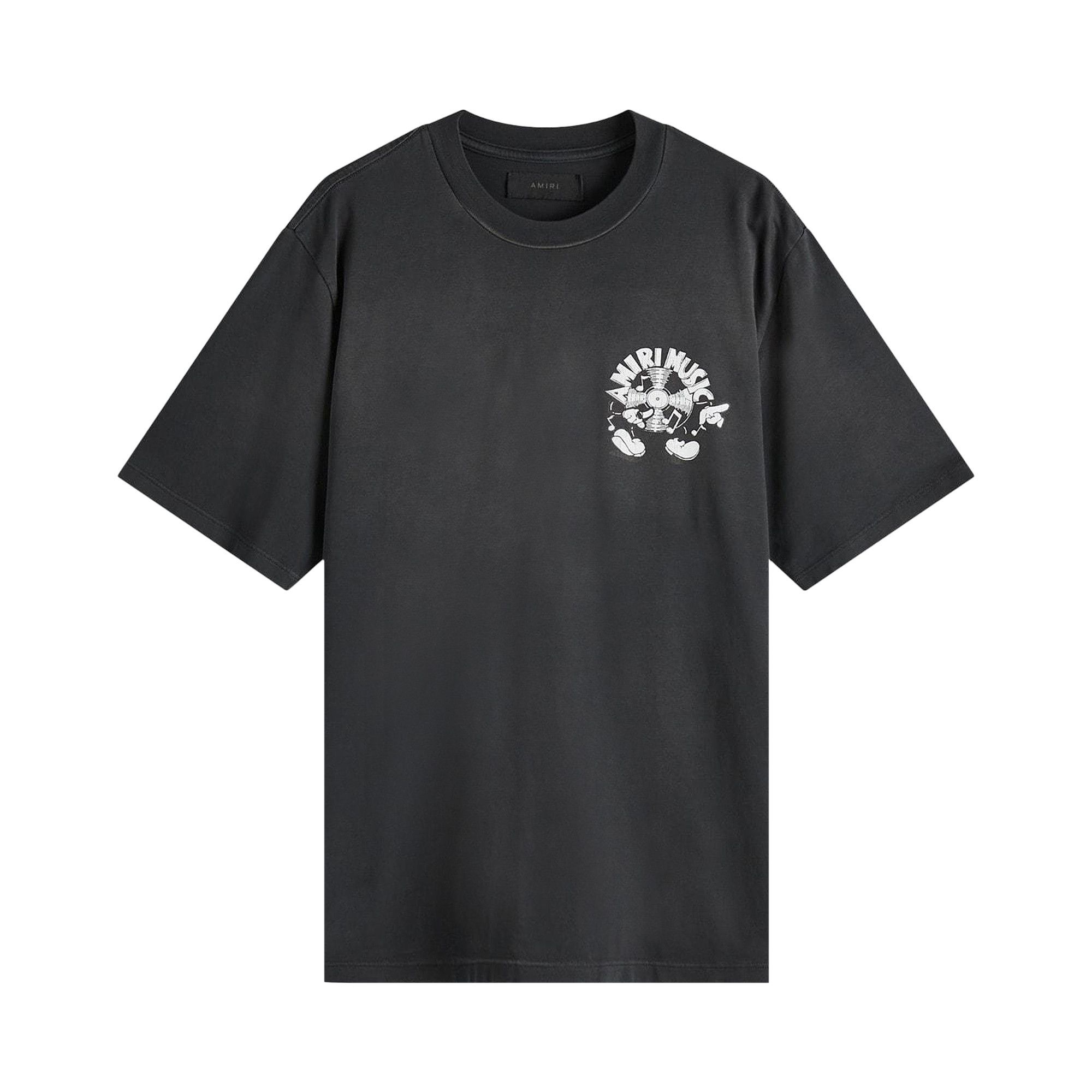 Amiri Music Record Tee 'Black' - 1