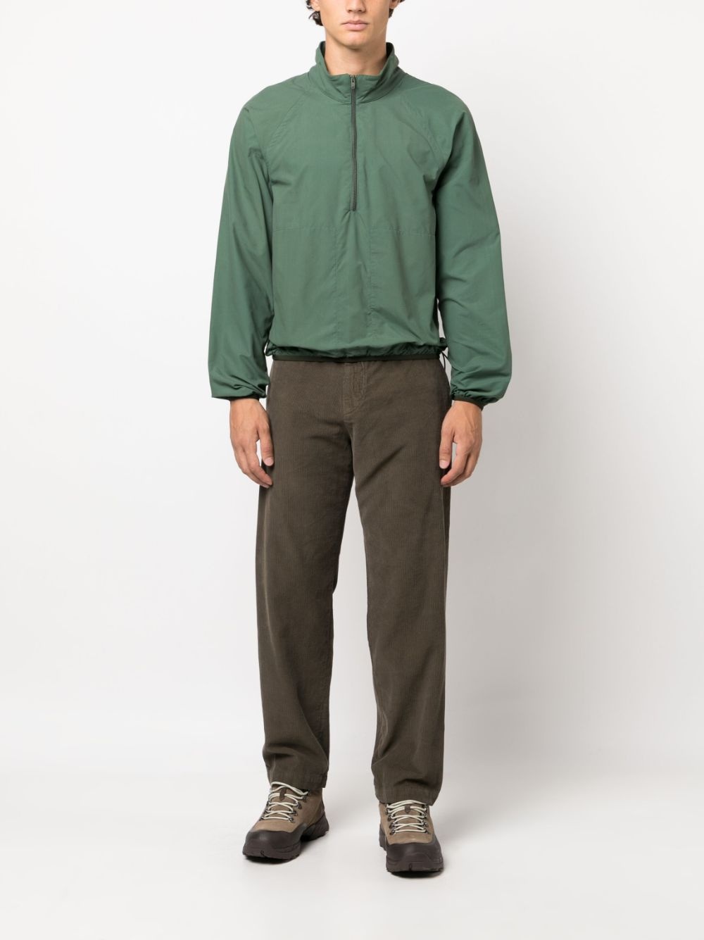 stand-up collar windbreaker jacket - 2