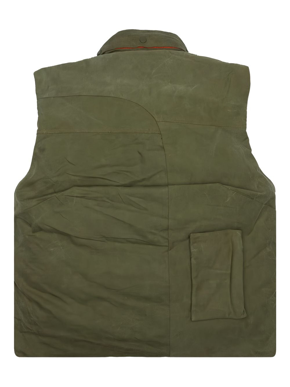 multi-pocket padded gilet - 2