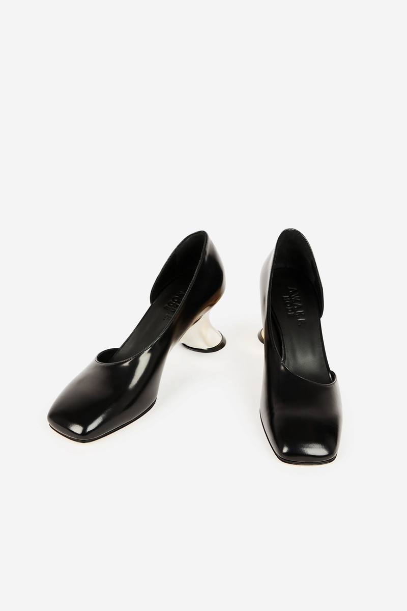 ARNA SHOE BLACK SILVER GOLD 3