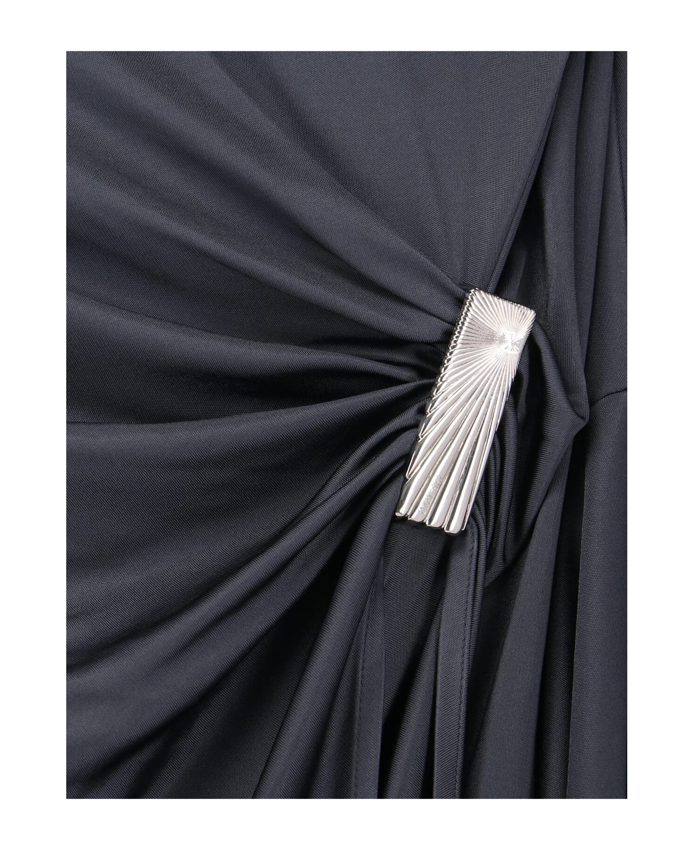 Draped Mini Dress - 4