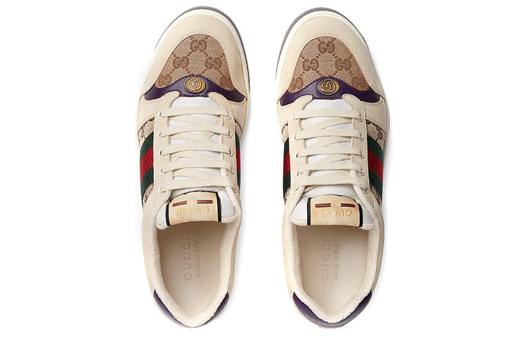 Gucci Screener GG sneaker 'Beige Dark blue' 546551-HVKI0-9765 - 3
