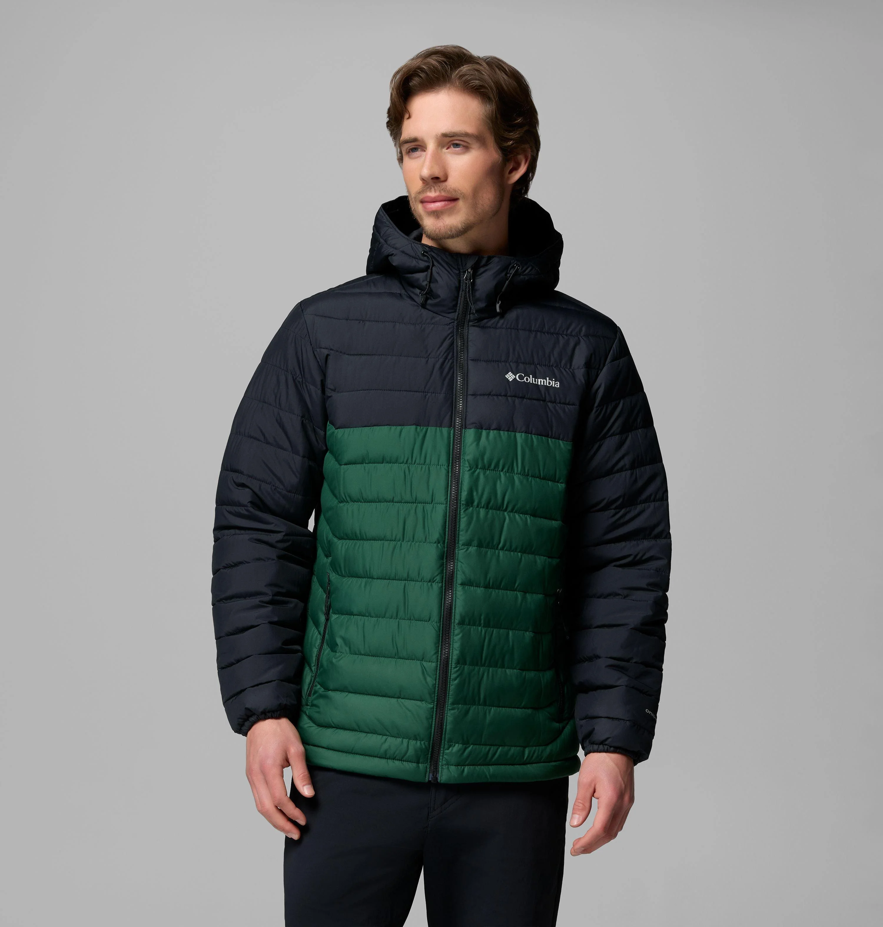 Men's Powder Lite II Hooded Jacket - 1