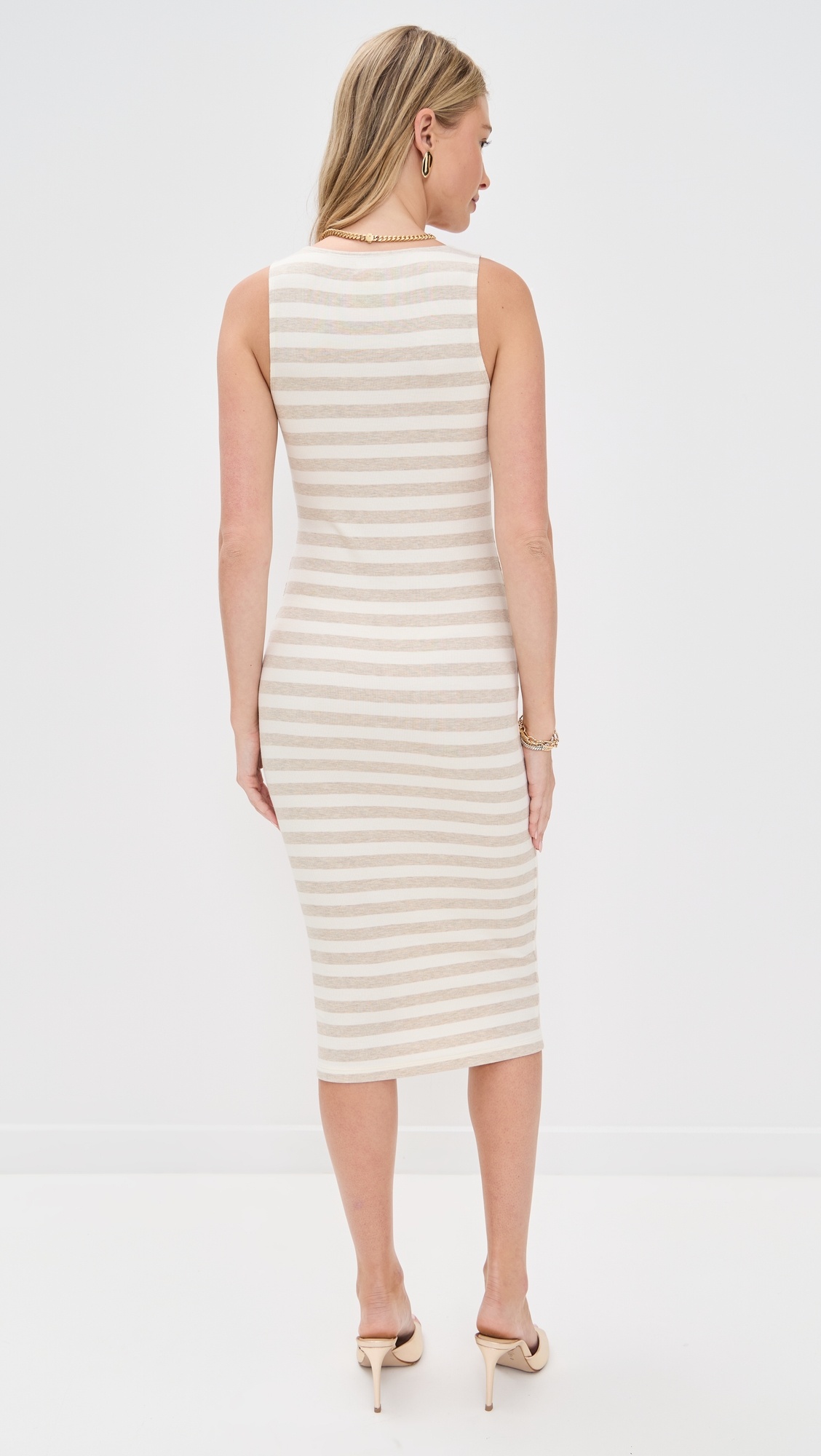 Ivanna Midi Stripe Tank Dress - 2