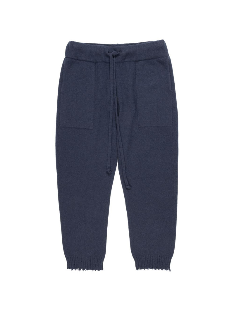 drawstring pocket ankle trousers 1