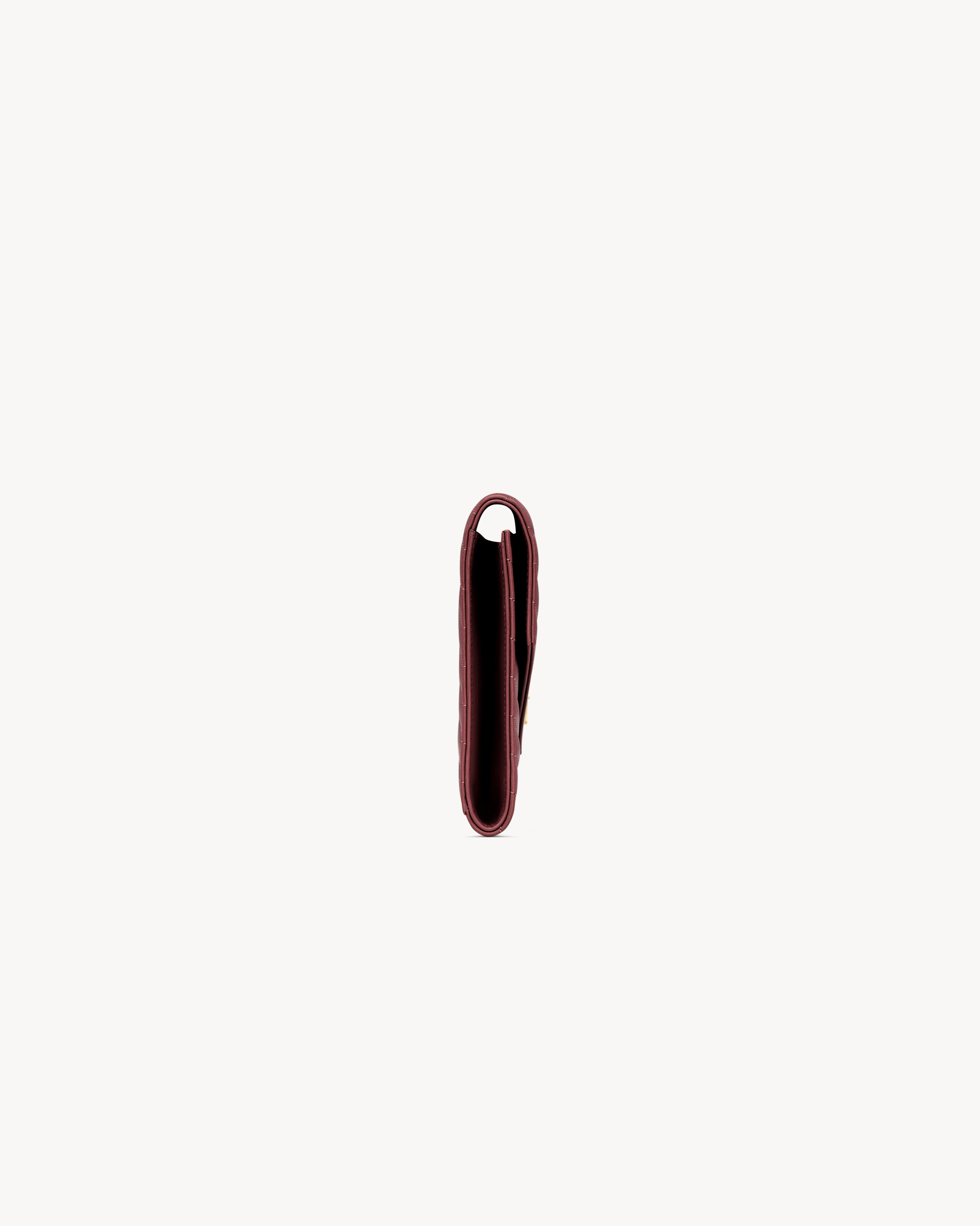 CASSANDRE MATELASSÉ FLAP POUCH IN LAMBSKIN - 4