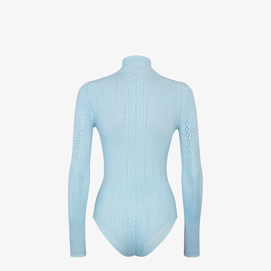 Light blue lace body - 2