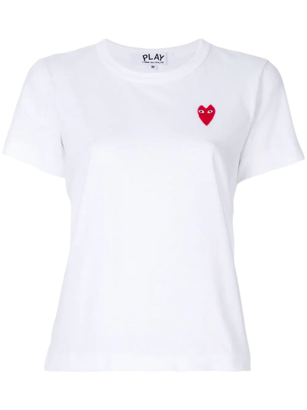 embroidered logo T-shirt - 1