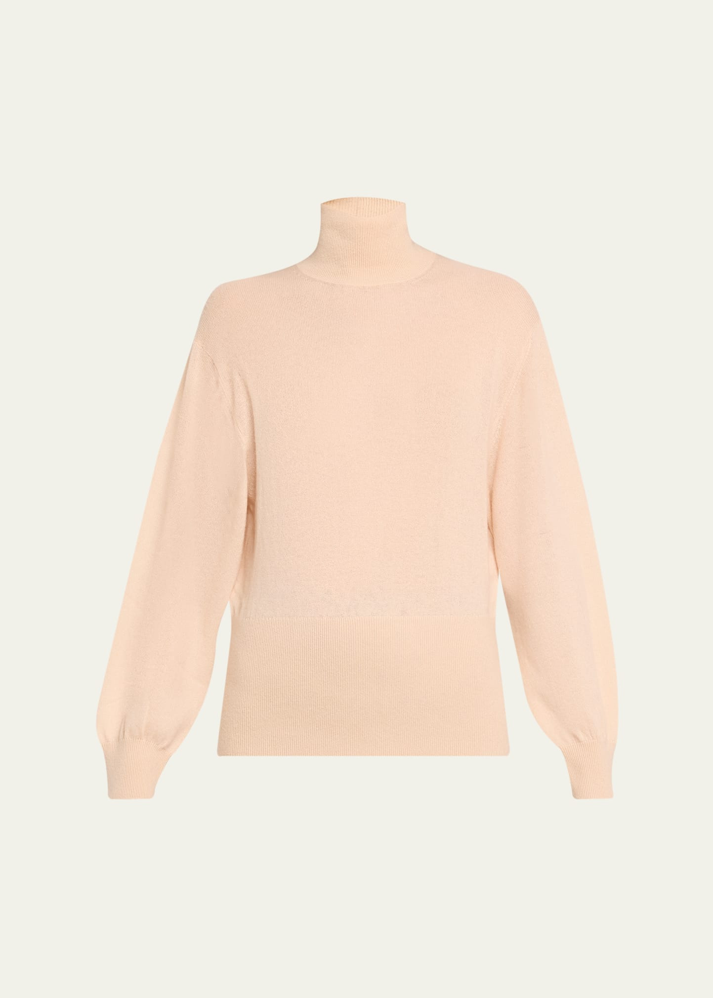 Camino Cashmere-Silk Turtleneck Sweater - 1