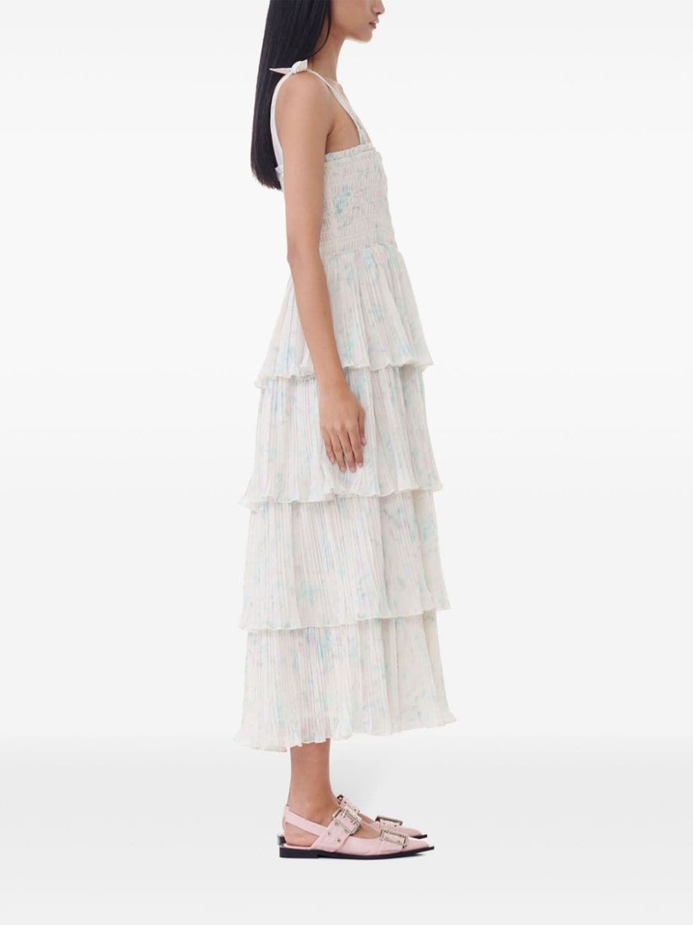 ruffled midi dress - 3