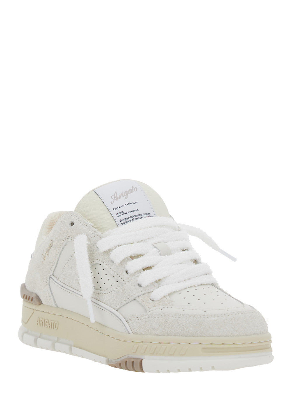 Axel Arigato Women 'Area Lo' White Low Top Sneakers With Logo Patch On The Tongue And Chunky Sole In - 2