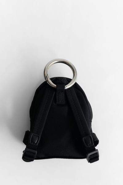 BALENCIAGA Balenciaga black micro backpack keyring outlook