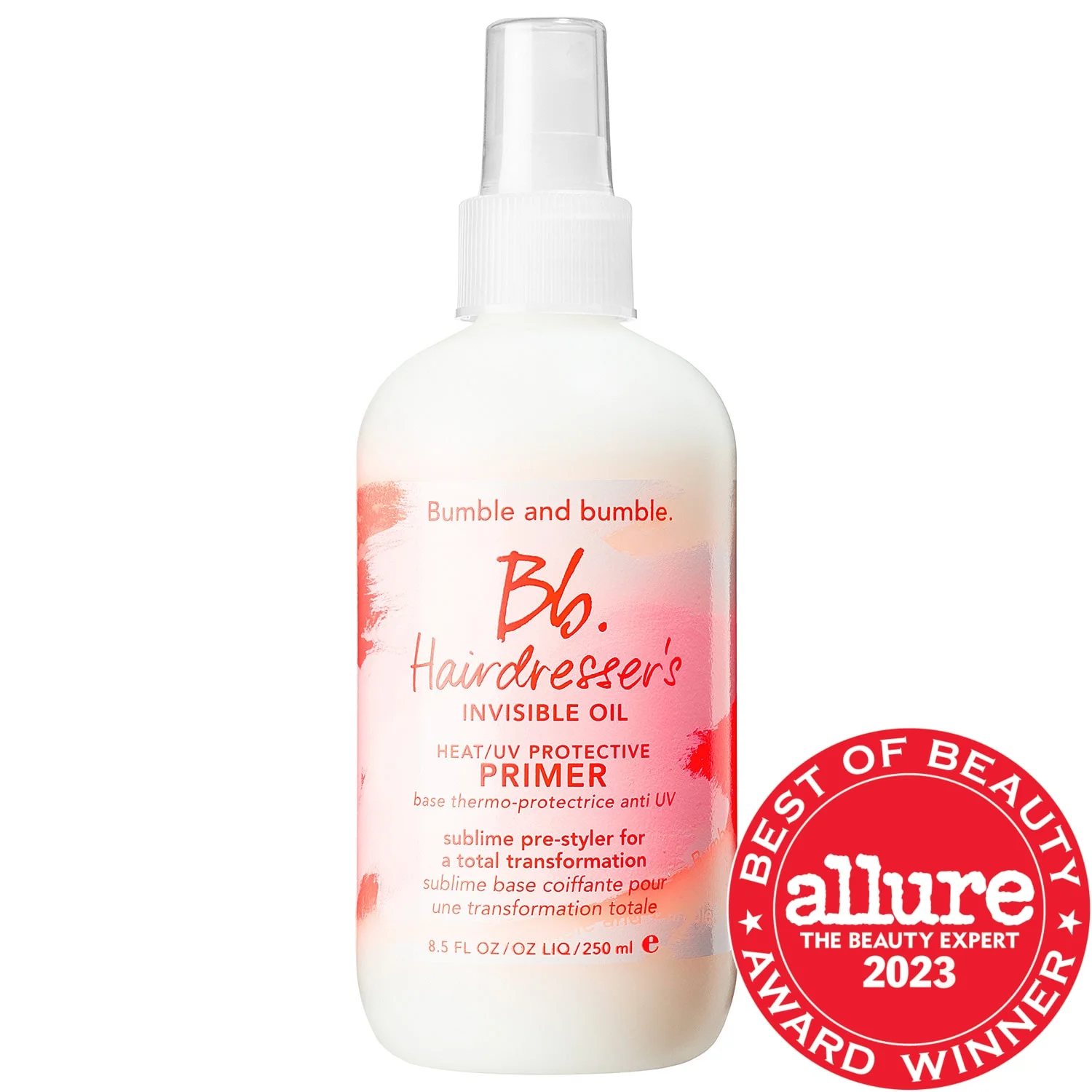 Hairdresser’s Invisible Oil Heat Protectant Leave In Conditioner Primer - 1