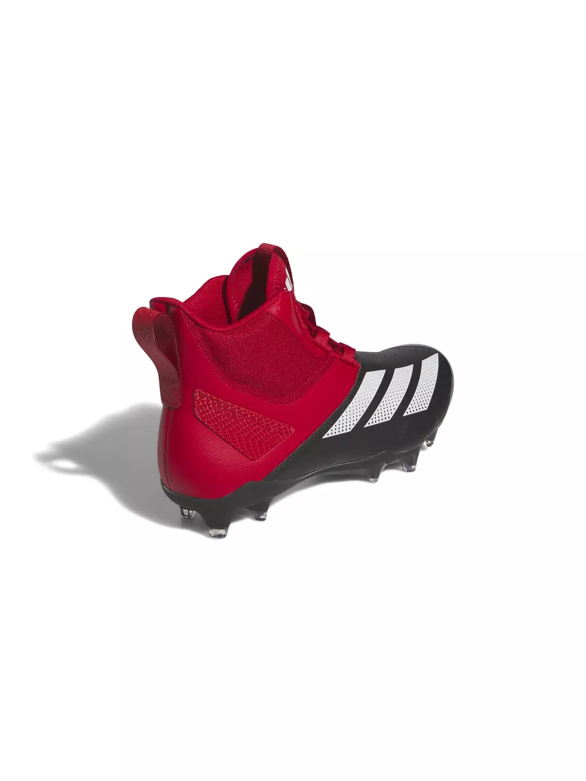 Adizero Chaos "Team Power Red 2/Ftwr White/Core Black" Unisex Linemen Football Cleat - 4