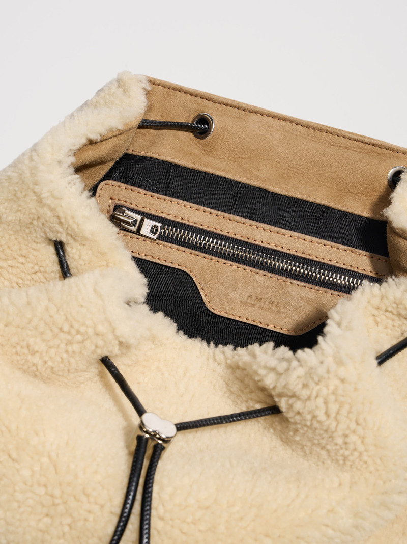 M.A. SHEARLING RUCKSACK 5