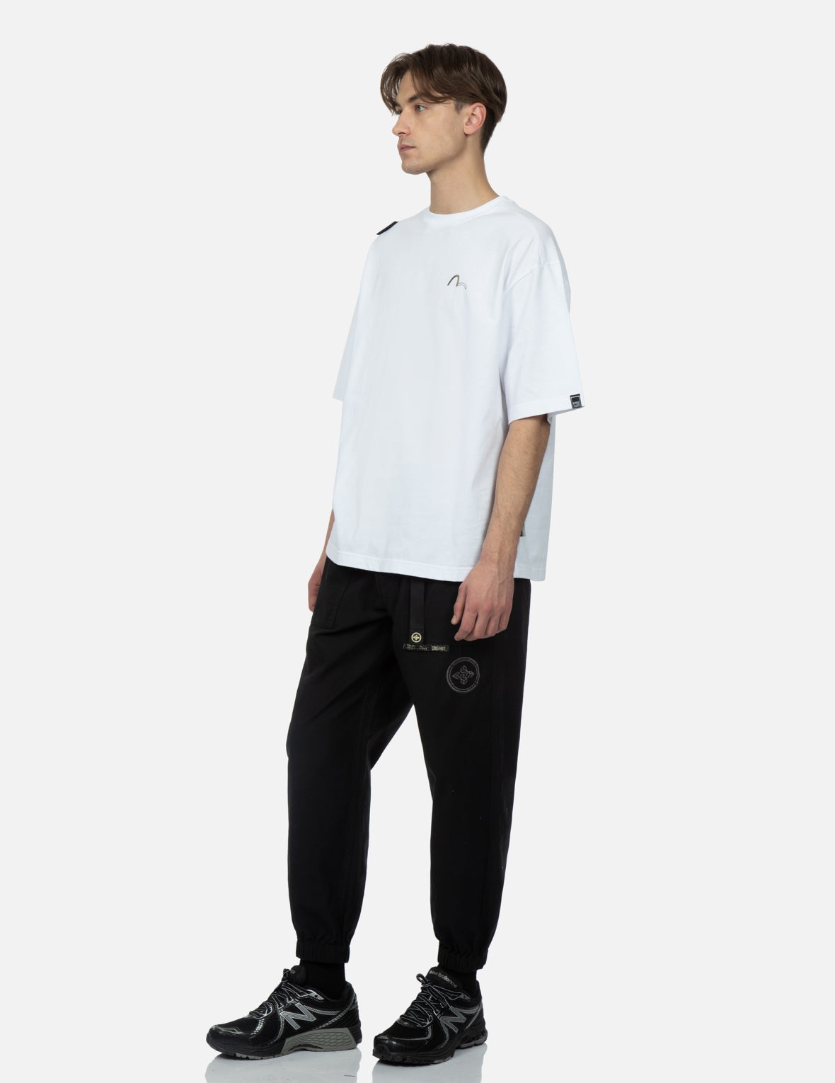 Monogram Embroidered Pannels Sweatpants - 4