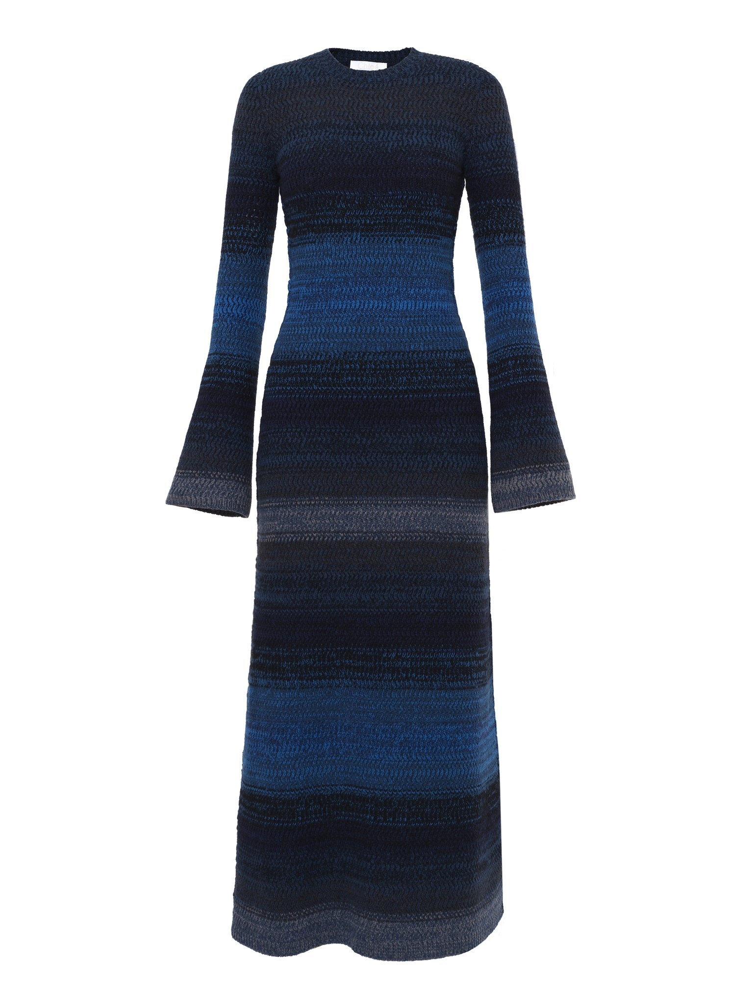 LONG KNIT DRESS - 1