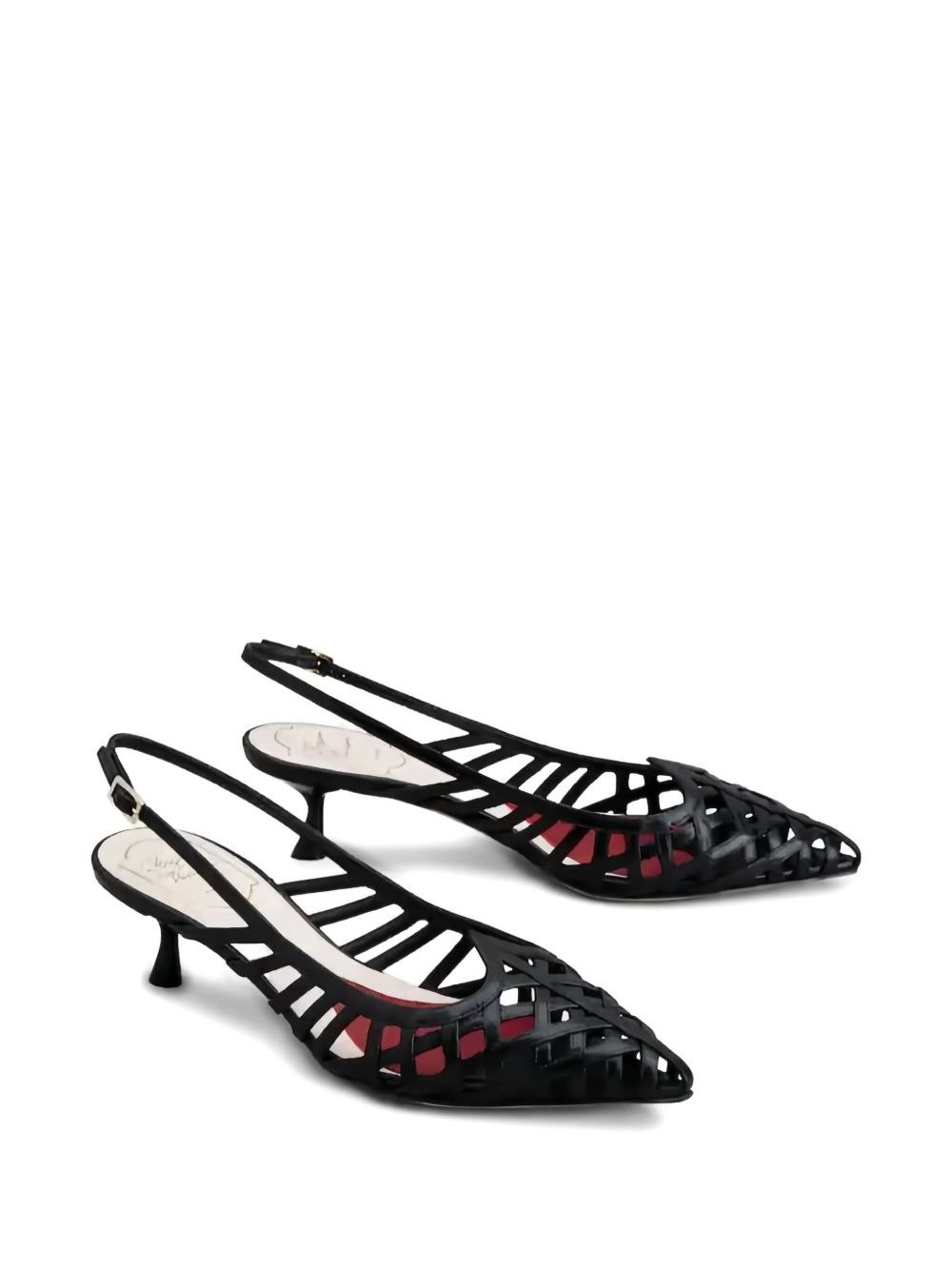 slingback lattice pumps - 2