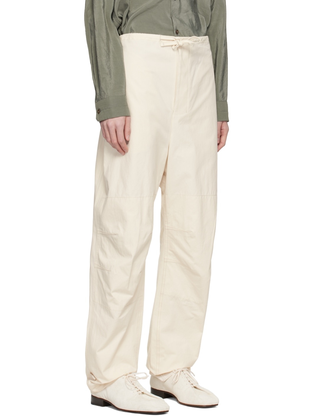 Off-White Maxi Trousers - 2
