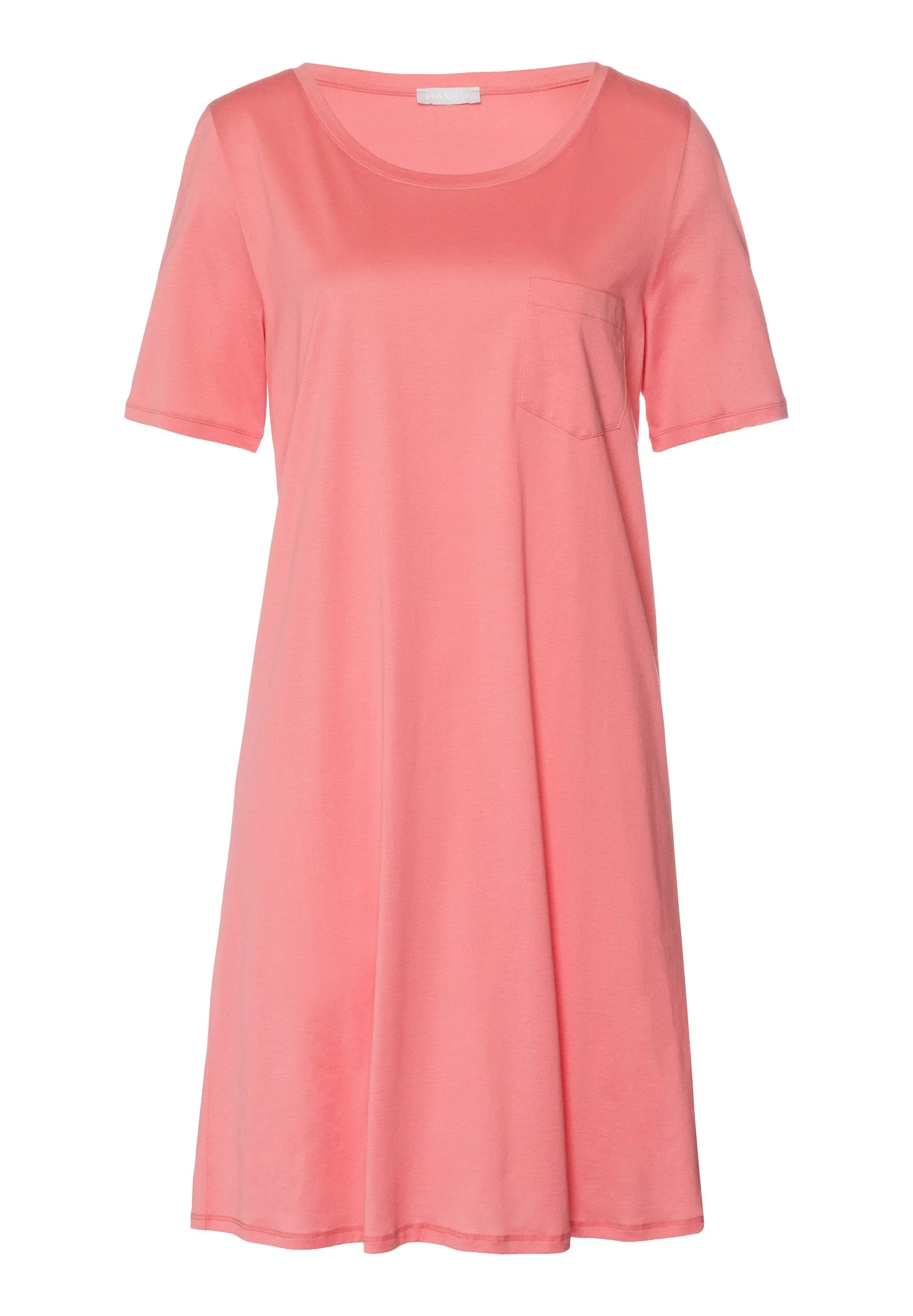 Cotton Deluxe Round Neck Cotton Nightgown - 1
